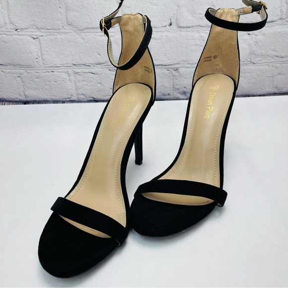 Women's Dream Pairs Karrie Ankle Strap High Heels 9.5 - Picture 5 of 13